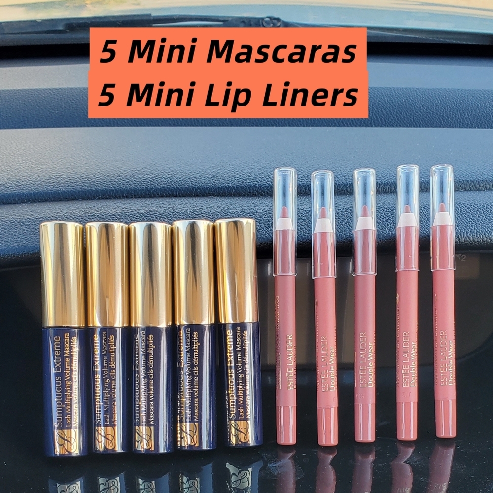 Estee Lauder Mini Mascara and Lip Liner Set